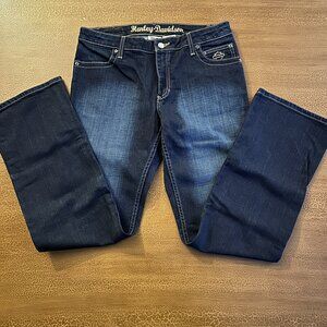 Harley Davidson Dark Denim Jeans - Size 8